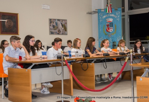 immagine Insediamento nuovo Consiglio Comunale dei Ragazzi e Ragazze 23 maggio 2017