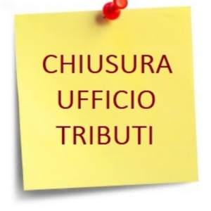 Chiusura Ufficio Tributi