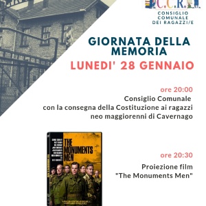 Serata con il Consiglio Comunale dei Ragazzi/e