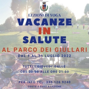 Yoga nel parco