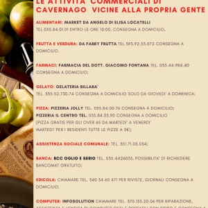 NUMERI UTILI PER LE ATTIVITA' COMMERCIALI