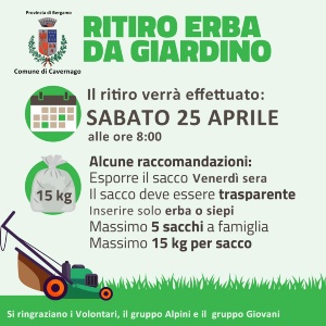 RITIRO SFALCIO DA GIARDINO