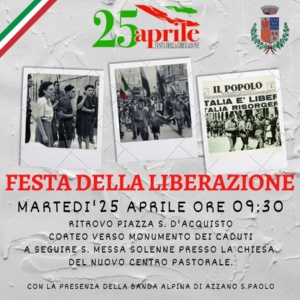 FESTA DELLA LIBERAZIONE DAL NAZI-FASCISMO